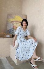 韩小碎花，女装，密斯倩
