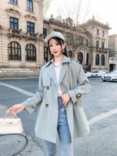 2021春款风衣外套，女装风衣，春语雨桐