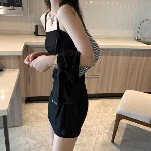长款吊带两件套,女装背心吊带,XTZ style