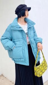 谦度羽绒服Ｄ２５７,女装羽绒服,谦度