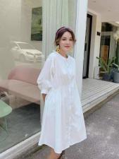 YGZ8806连衣裙女2021夏季新款不规则宽松显瘦仙女裙子，女装连衣裙，衣宫主