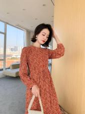 碎花连衣裙，女装连衣裙，昕叶良品