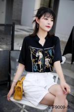 夏款，女装，七彩香袖