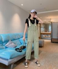 两件套背带裤女孩子的爱，女装，百变诱惑
