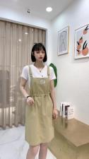 背带裙单件／一套，女装，吸引力