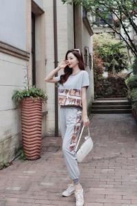 休闲运动套装,女装运动套装,天使公主