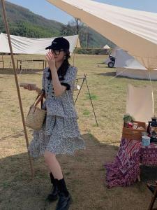 【现货】夏季新品 碎花连衣裙,女装连衣裙,FZ