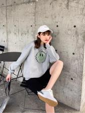 【现货】春季新款韩版休闲时尚卫衣，女装卫衣/绒衫，红火丹妮