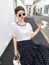 现货夏季特种绣百搭上衣 M一XⅩL，女装，锦绣阁.铭店