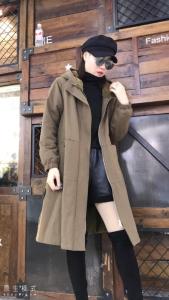 秋冬新款派克服,女装,蓝帕