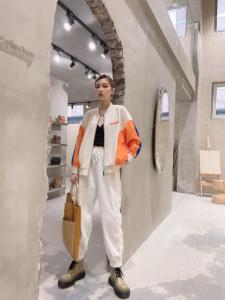 春季新款、撞色外套,女装,卡希·米