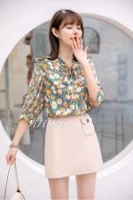 【现货】夏季新款韩版时尚大方女装小衫，女装，红火丹妮