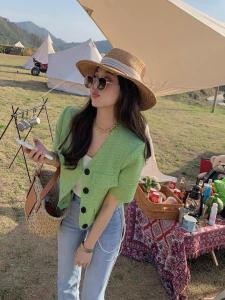 【现货】夏季新品 小香不规则短袖,女装,FZ