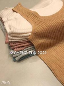 【现货】新款细羊毛薄料背心,女装背心吊带,cheng zi
