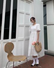 美巾涵5121夏季森系连衣裙，女装连衣裙，美巾涵