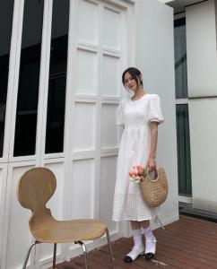 美巾涵5121夏季森系连衣裙,女装连衣裙,美巾涵