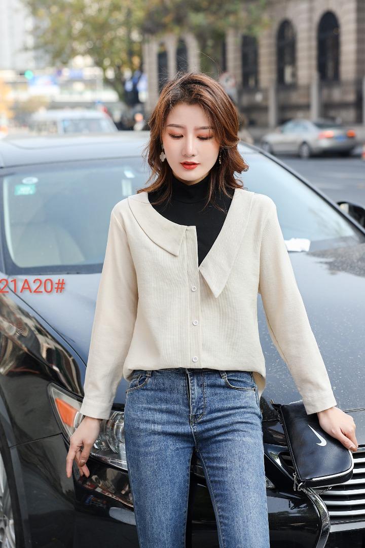 【现货】春装假两件套时尚百搭，女装，锦绣阁.铭店