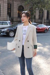 【现货】春装韩版时尚休闲女装小西装，女装西装，雪天使