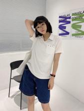 polo经典V领衫，女装，著朴