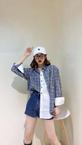 春季新款假两件潮流衬衣,女装,焦点预报