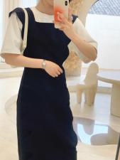 波浪连衣裙，女装连衣裙，莫娜NORA