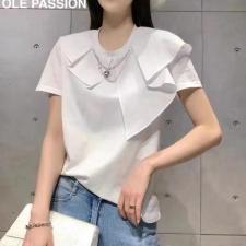 夏季新款潮T，女装，摩 歌
