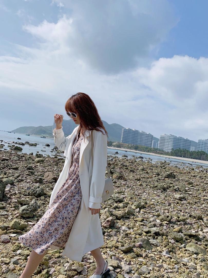 【现货】韩风风衣，女装风衣，郭郭家
