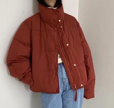 强项羽绒服，女装羽绒服，韩可人