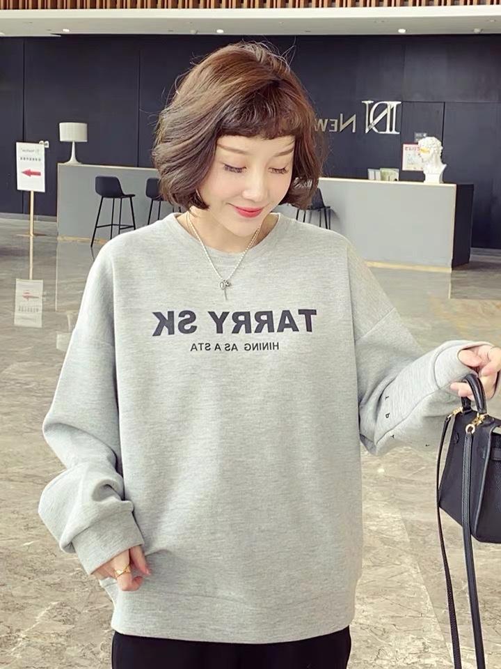 时尚休闲卫衣，女装卫衣/绒衫，简单小珍