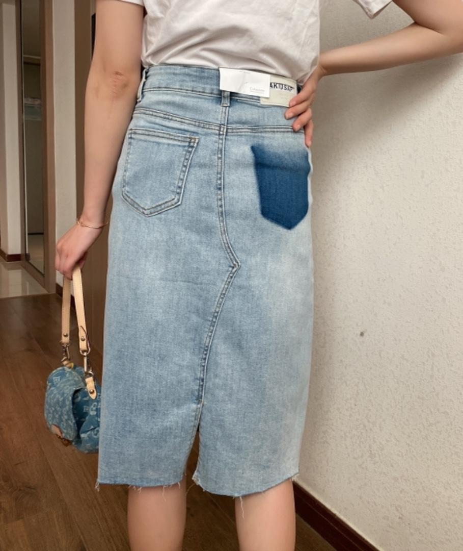 牛仔半裙，女装半身裙，可家 cutiesister