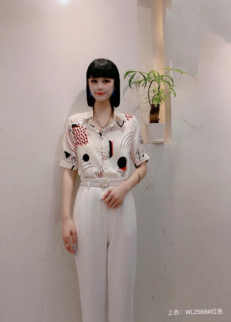 2021夏款新品大量现货供应，女装，红.炫影