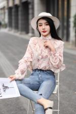2021春款波，女装，慧颖帛