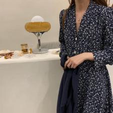 2021S/S春季新款碎花连衣裙现货秒发，女装连衣裙，雨木其