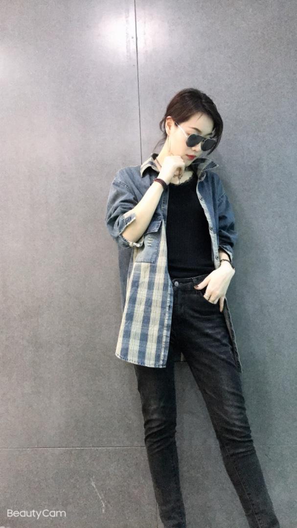春装新款，女装，蓝帕