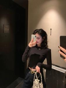 【现货】夏季新品 垫肩针织Ｔ,女装,F/TU
