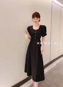 锻料花朵连衣裙,女装连衣裙,HEMAIXI 和麥熙