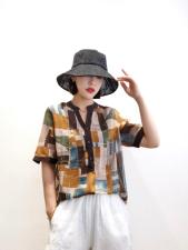 天丝炒色烫鉆小衫，女装，嘉福利市