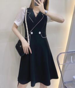 夏季新款连衣裙,女装连衣裙,米社