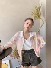二面穿防晒，女装，曵袖