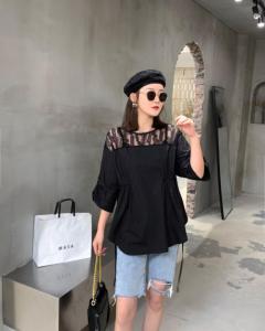现货 夏日新款 蕾丝拼接，女装，蜜思优沫