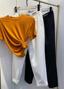 现货：夏日单品。九色任意挑选，随意百搭。面膜手感，高弹。,女装,金川古韵
