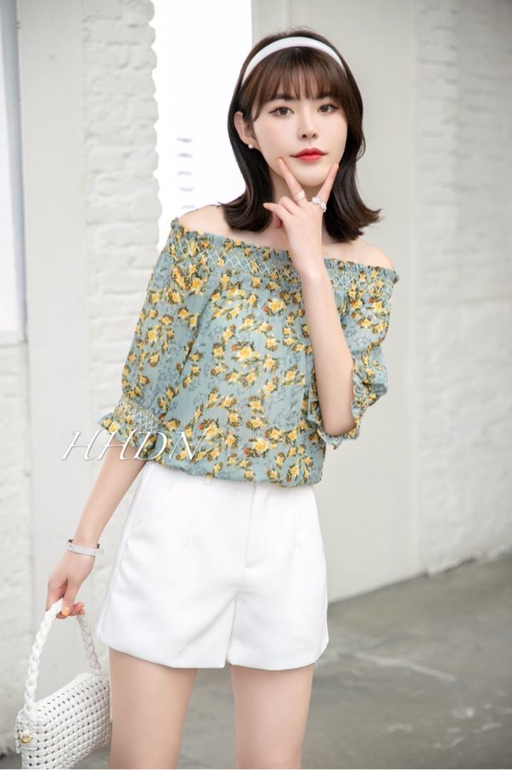 【现货】夏季新款女装时尚大方气质小衫，女装，红火丹妮