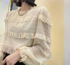 春季新款雪纺上衣，女装，TT·Y