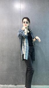 春装新款，女装，蓝帕