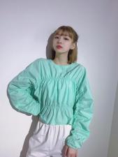 抽绳衬衫，女装衬衫，G7V7