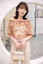 【现货】夏季新款女装时尚大方气质小衫，女装，红火丹妮