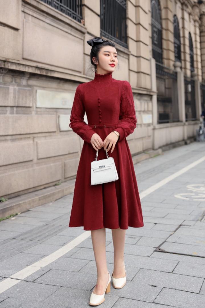 2021春款波，女装，慧颖帛