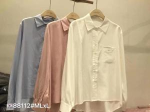 2021S/S春季新款休闲衬衫现货秒发,女装衬衫,雨木其