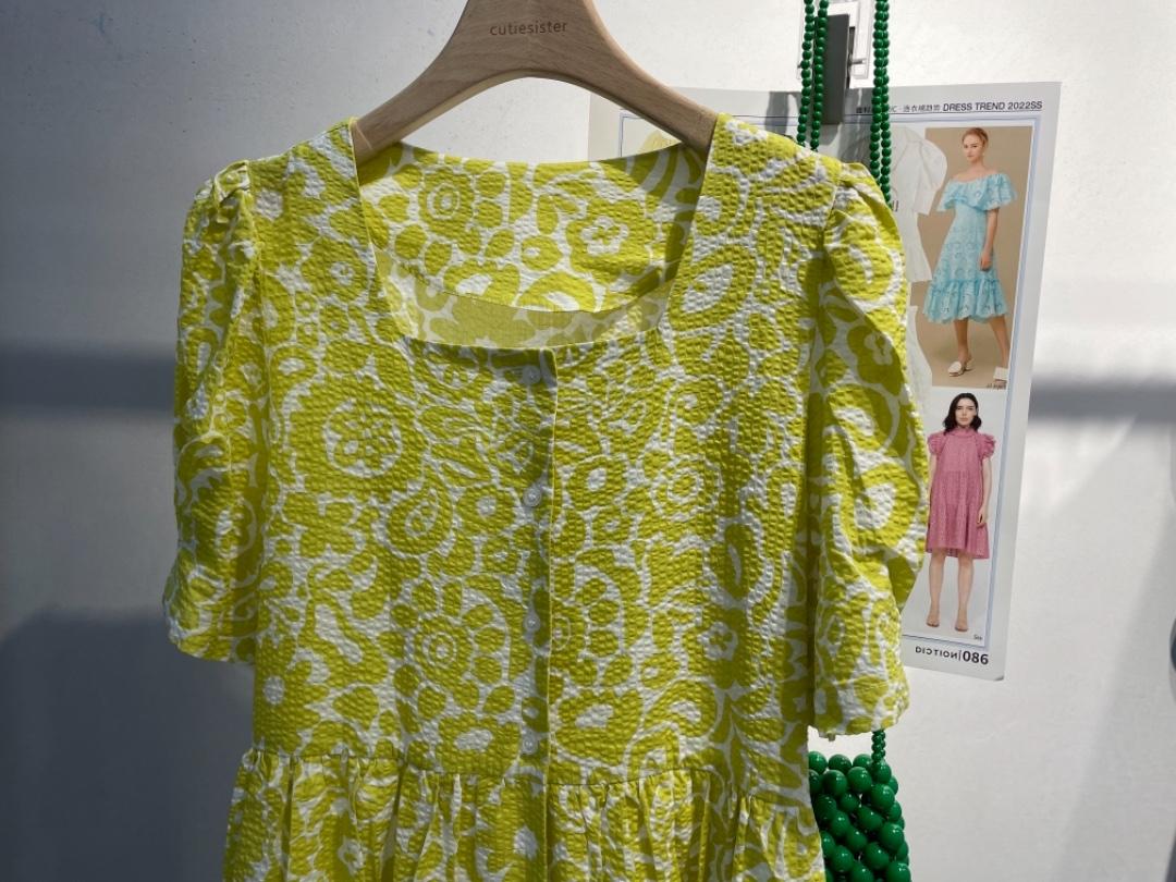 方领连衣裙，女装连衣裙，cutiesistey