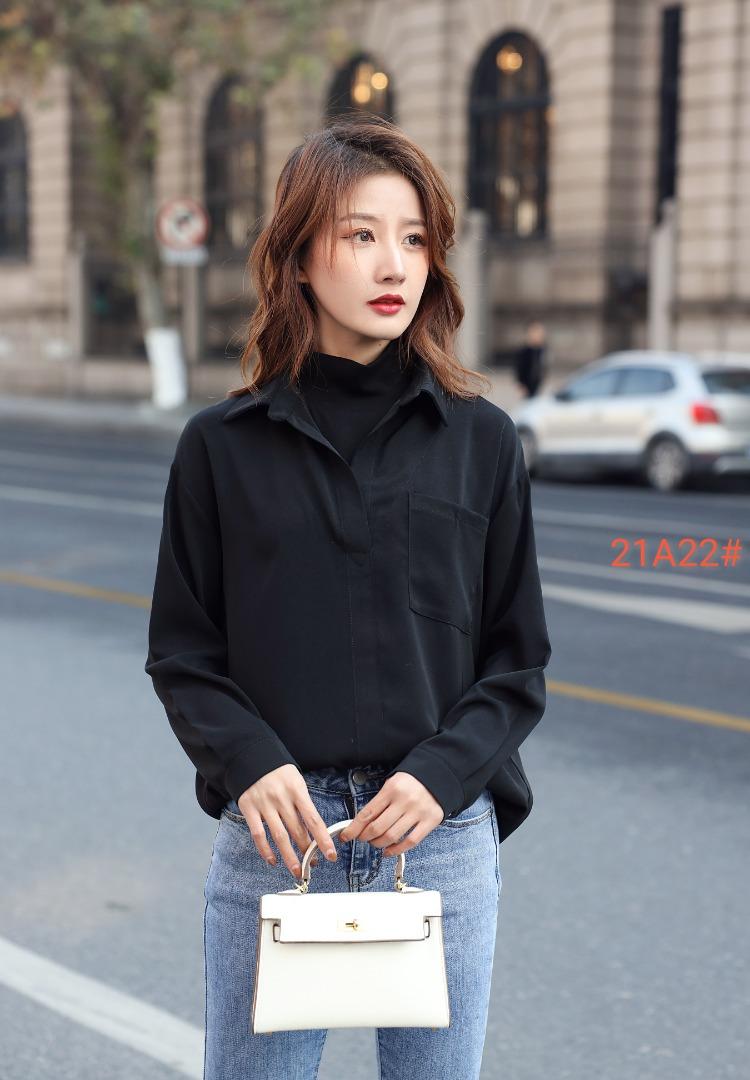 【现货】春装假两件套时尚百搭潮流，女装，锦绣阁.铭店